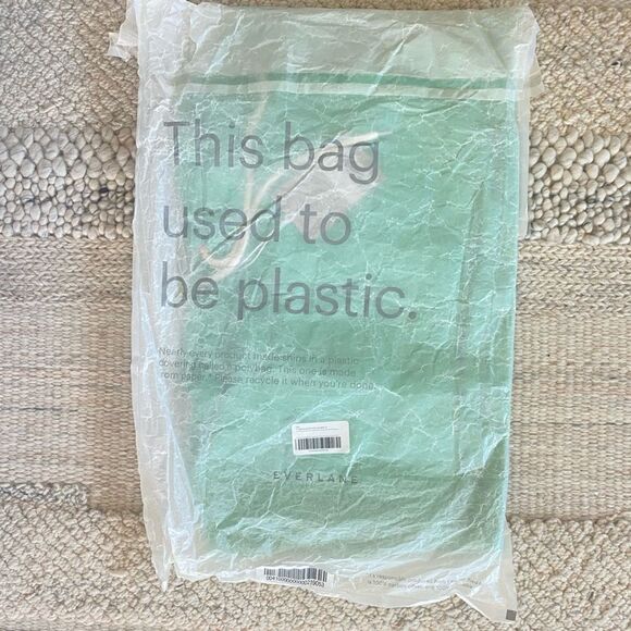 Everlane The Track Organic Cotton Popover Hoodie Mint Green Size Small NWT - Picture 4 of 5